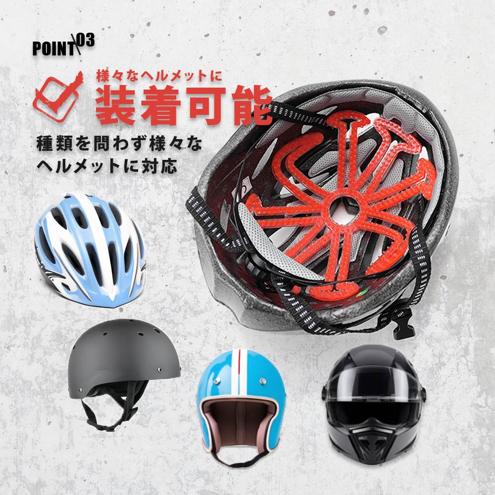 ヘルメットインナー ヘルメットライナー ベンチレーションライナー ベンチライナー エアーヘッド シリコンパッド 商品画像5
