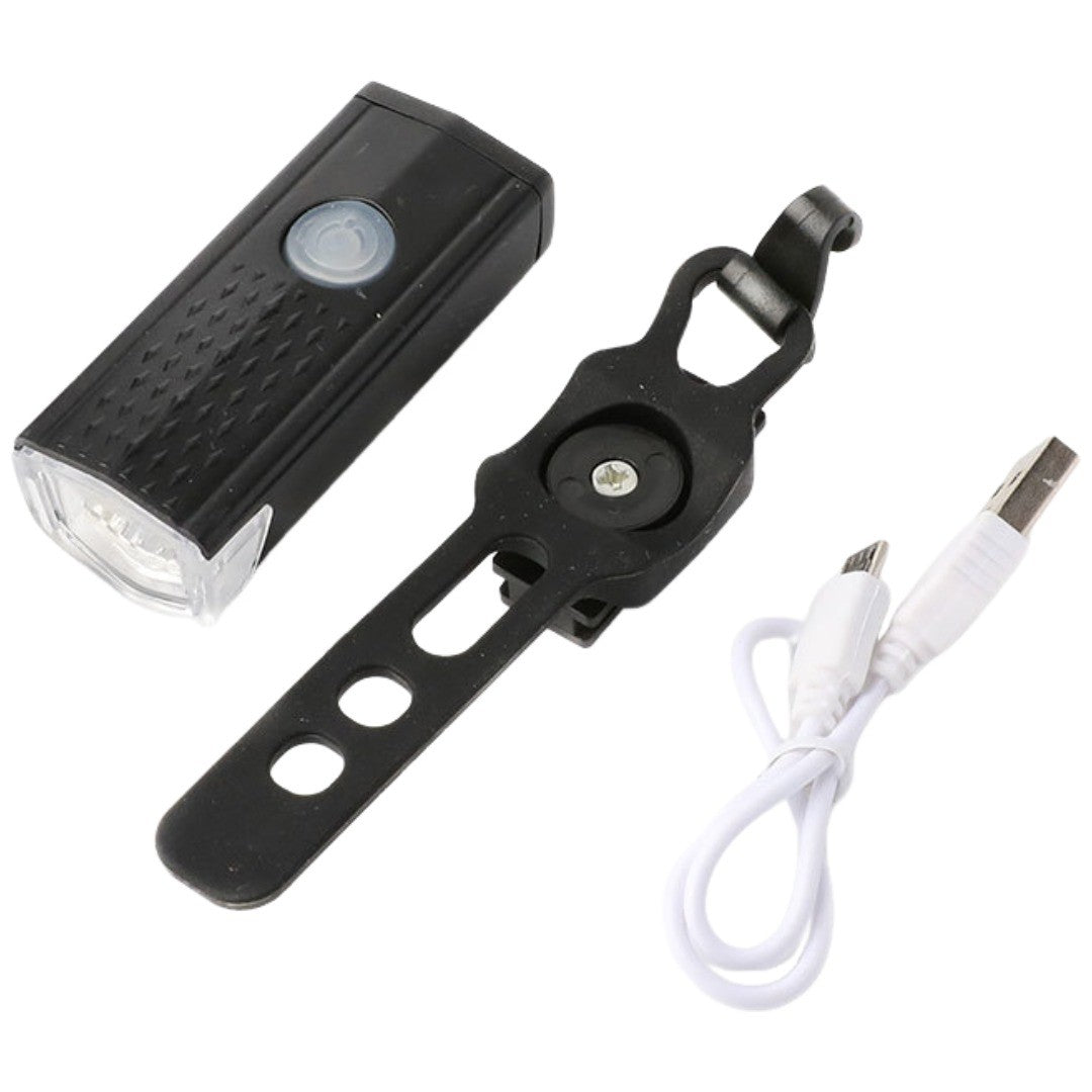 自転車用 ヘッドライト フロントライト LEDライト 防水 USB 充電式 点灯 点滅 夜間 マウンテンバイク ロードバイク 工具不要 着脱 取り付け 簡単 サイクリング サイクルライト リチウム