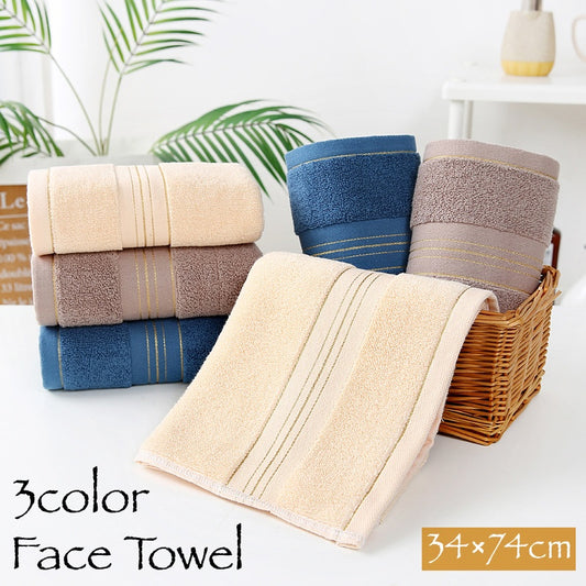 フェイスタオル ハンドタオル バス用品 シンプル ライン ふんわり 商品画像