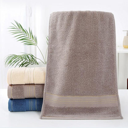 フェイスタオル ハンドタオル バス用品 シンプル ライン ふんわり 商品画像2