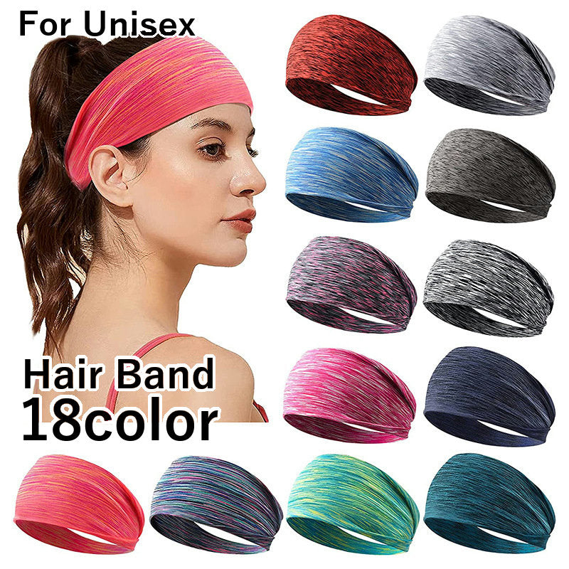 ヘッドバンド ヘアバンド ターバン 汗止め スポーツ 運動 商品画像
