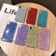 iPhoneケース レディース アイフォンカバー 女性用 スマホケース スマートフォンケース スパンコール キラキラ おしゃれ 携帯電話カバー 可愛い