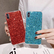 iPhoneケース レディース アイフォンカバー 女性用 スマホケース スマートフォンケース スパンコール キラキラ おしゃれ 携帯電話カバー 可愛い