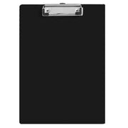クリップボード A4 バインダー クリップファイル シンプル 無地 縦型 タテ型 挟む 事務用品 文房具 会議 ビジネス オフィス 学校 ピンク 黒 白
