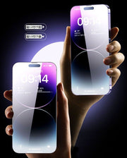 液晶保護フィルム iPhone用 ガラスフィルム ダイヤモンドコーティング 厚さ0.23mm フルスクリーン 強化ガラス 指紋防止 薄型 落下対策 指紋防止 スマホ スマートフォン Apple アップル