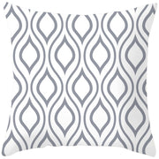 クッションカバー クッション用カバー 45×45cm カバーのみ スクエア型 四角形 正方形 北欧風 おしゃれ マリン モノクロ シンプル 子供部屋 春 夏 リビング ストライプ モロッカン柄 模様替え イメージチェンジ イメチェン 単品 1枚 カバーだけ ジッパー チャック ファスナー インテリアファブリック 生活雑貨 日用品