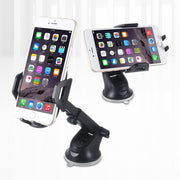 車載用スマホホルダー スマホスタンド 車用 カー用品 携帯ホルダー 車載ホルダー スマートフォンホルダー 吸盤式 伸縮アーム