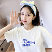 ヘアバンド 洗顔用ヘアバンド 洗顔 バスグッズ リボン ボーダー ドット ヒョウ柄 レオパード柄 もこもこ ふんわり やわらか かわいい レディース