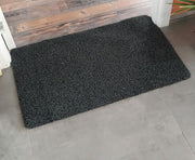 屋外用ドアマット 玄関マット 40×60cm 長方形 家庭用 業務用 泥落とし 砂落とし 滑り止め 洗える カット 北欧風 スタンダード お手入れ簡単 日用品 生活雑貨 シンプル エントランス ベランダ ホテル お店
