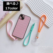 ハンドストラップ スマホ スマートフォン 携帯 ストラップ アクセサリー 落下防止 紐 かわいい シンプル カラバリ豊富