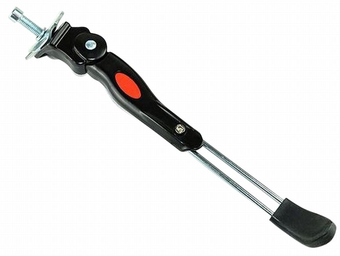 キックスタンド サイドスタンド 1本スタンド 片足スタンド 長さ調節可能 軽量 軽い 自転車用アクセサリー サイクリング アウトドア スポーツ 黒