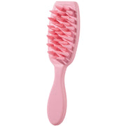 シャンプーブラシ 柄付き 洗髪ブラシ ヘアブラシ バスグッズ バス用品 お風呂 頭皮ケア スカルプケア ハンドル付き シャワー おしゃれ 簡単 便利
