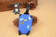 旅行用ネームタグ ネームタグ 名前タグ バッグ用アクセサリー 旅行グッズ 旅行用品 荷物タグ ネームホルダー グレー ピンク ブルー キャリーケース スーツケース 飛行機 紛失防止 かわいい おしゃれ
