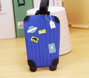 旅行用ネームタグ ネームタグ 名前タグ バッグ用アクセサリー 旅行グッズ 旅行用品 荷物タグ ネームホルダー グレー ピンク ブルー キャリーケース スーツケース 飛行機 紛失防止 かわいい おしゃれ