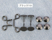 ウエストバックル 単品 DIY 裁縫材料 ジーンズ デニム ズボン サイズ調整 ボタン 取り付け簡単 おしゃれ かわいい ゴールドカラー シルバーカラー