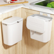 ゴミ箱 ダストボックス 引っ掛け 蓋付き ごみ箱 キッチン用品 シンク 簡単設置 省スペース 吊り下げ 引っ掛け シンプル 台所 便利