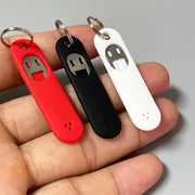 simカード取り出し用ピン ケース付き リング付き カードスロット リリースピン シムピン スマホ iphone 紛失防止 破損防止 シンプル
