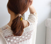 ヘアゴム ヘアタイ スイカ ライム フルーツ レディース ヘアアクセサリー お洒落 かわいい ピンク グリーン ブラック カーキ ブラウン