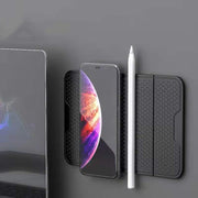 滑り止めマット シリコン 黒 クリア 柔らかい 小物置き場 スマホ置き場 ダッシュボード 取り付け簡単 水洗い可能