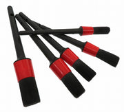 洗車ブラシ 5本セット カー用品 車用品 洗車 車内 掃除 清掃 外装 ボディ ホイール エンブレム 細かい 隙間 汚れ 無地 ブラック シンプル