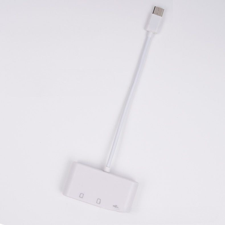 メモリーカードリーダー TypeC USBメモリ MicroSD 変換アダプター TypeB対応 商品画像3