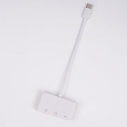 メモリーカードリーダー TypeC USBメモリ MicroSD 変換アダプター TypeB対応 PCアクセサリー  MicroUSB ホワイト ブラック