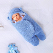 おくるみ ベビー 赤ちゃん 新生児 アフガン アウター クマ ウサギ アニマル ボア フリース かわいい おしゃれ お出かけ ふわふわ もこもこ あったか あたたかい 防寒 秋冬 寒さ対策 出産祝い お祝い プレゼント 女の子 男の子