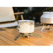 ガス缶用スタビライザー ガス缶スタンド 折りたたみ OD缶 CB缶 ガスボンベ ガスカートリッジホルダー 安定台 固定 三脚 コンパクト アウトドア キャンプ BBQ 登山