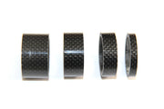自転車用スペーサー 4個セット ハンドル ヘッドセット 高さ調整 5mm 10mm 15mm 20mm ロードバイク マウンテンバイク メンテナンス