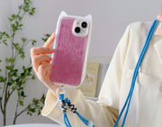 スマホストラップ スマホショルダー 肩掛け 斜め掛け ネックストラップ 調節可能 お洒落 可愛い シンプル 落下防止 ショルダーストラップ 携帯ストラップ スマートフォン