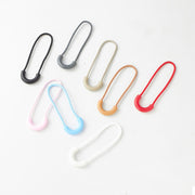 ジッパータブ 同色10個入り ジッパープル ジッパーヘッド ファスナー 持ち手 引き手 手芸用品 DIY パーツ チャック スライダー 延長 紐 ループ リュック バッグ 鞄