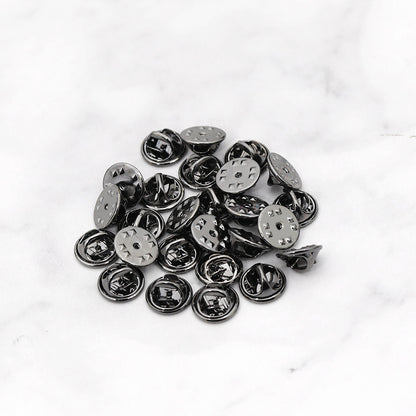 ピンバッジ 留め具 金具 10個セット アクセサリー材料 蝶タック 商品画像4