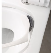 トイレブラシ 掃除ブラシ 柄付きブラシ 掃除用具 トイレ用品 S字 カーブ 白鳥 ユニーク かわいい おしゃれ