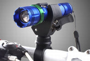 ライトホルダー 自転車アクセサリー ブラケット LED フラッシュライト 自転車 取付用 マウントブラケット 360度 シンプル カジュアル アウトドア