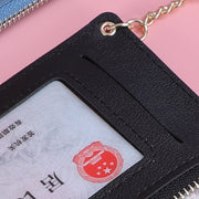 パスケース クレジットカードケース クレジットカード入れ お財布 小銭入れ レディース 女性 メンズ 男性 ユニセックス 男女兼用 お揃い ペアルック キーホルダー キーリング 無地 フェイクレザー ブラック ピンク シンプル フェミニン カジュアル おしゃれ