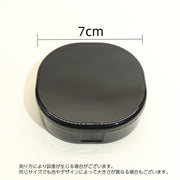 メイクブラシクリーナー 化粧筆クリーナー ドライタイプ ドライクリーニングスポンジ コスメ メイク用品 水なし 簡単 便利 時短 ケース入り チークブラシ アイシャドウブラシ コスメグッズ 黒 ブラック