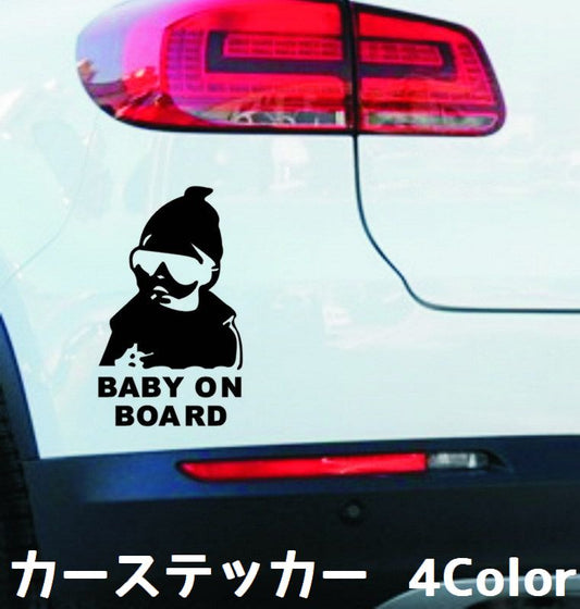 カーステッカー デカール 反射 車用ステッカー ボディステッカー BABY 商品画像