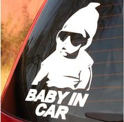 カーステッカー デカール 反射 車用ステッカー ボディステッカー BABY IN CAR 英字 赤ちゃん ベビー 全車ステッカー カッティングステッカー 自動車用 車用品 カー用品 外装 カーアクセサリー ドレスアップ デコレーション 単色 ソリッドカラー おしゃれ かっこいい カッコイイ ワイルド カスタム 傷隠し 英語 アルファベット 白 黒 赤 黄色
