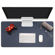 デスクマット オフィス PUレザー カラバリ豊富 シンプル 無地 70×35cm テーブルマット マウスパッド マウス PC 大型マウスパッド かわいい おしゃれ 女性 男性 レディース メンズ