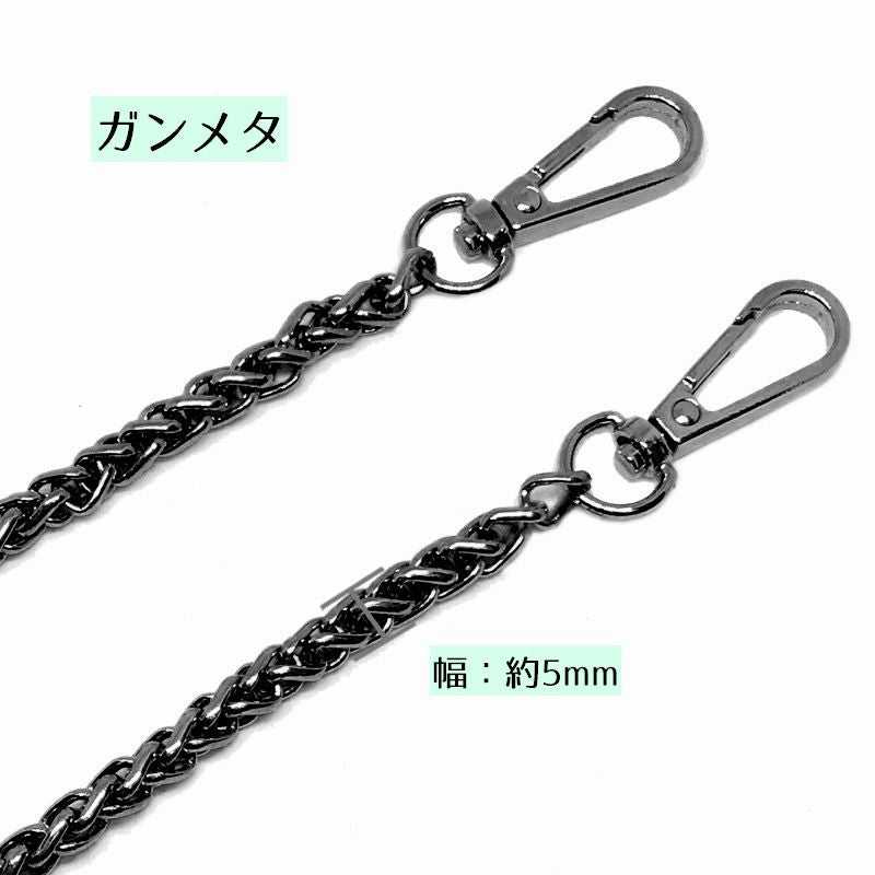 チェーンストラップ ショルダーストラップ クロスボディ 交換用 付け替え 60cm 商品画像4