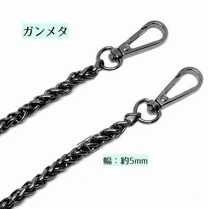 チェーンストラップ ショルダーストラップ クロスボディ 交換用 付け替え 60cm 商品画像4