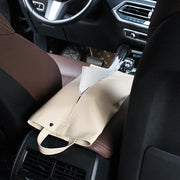 ティッシュケース 車用 車載 ティッシュボックス ティッシュカバー 車用品 カーアクセサリー 後部座席 レザー調 便利 取り付け簡単