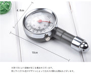 エアゲージ タイヤゲージ 計測機器 工具 空気圧 測定 タイヤ 簡単 整備 家庭用 自動車 点検 車 日常点検 便利グッズ 雑貨 エアーゲージ ポータブル コンパクト カー用品 メンテナンス シンプル