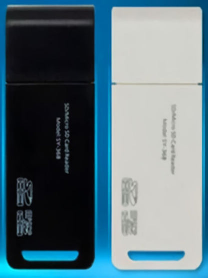ポータブルカードリーダー MicroSDカードリーダー TFカード 2in1 USB2.0 高速データ転送 商品画像3