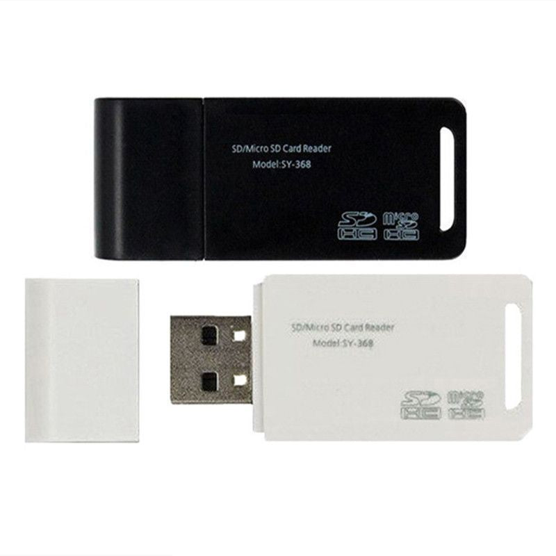 ポータブルカードリーダー MicroSDカードリーダー TFカード 2in1 USB2.0 高速データ転送 商品画像4