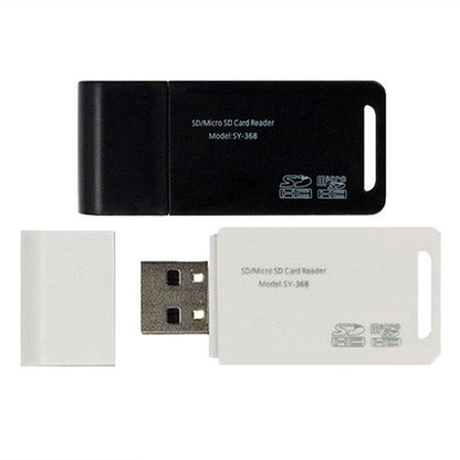 ポータブルカードリーダー MicroSDカードリーダー TFカード 2in1 USB2.0 高速データ転送 商品画像4