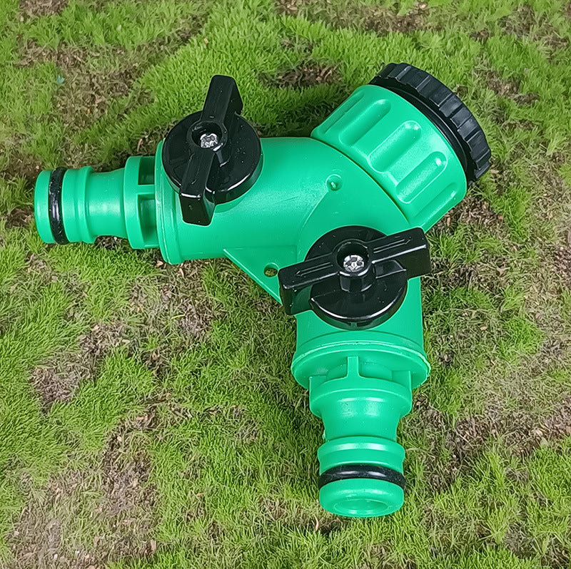 自動水やり器用 2分岐 分岐コネクター コック付き ガーデニング 農業 商品画像4