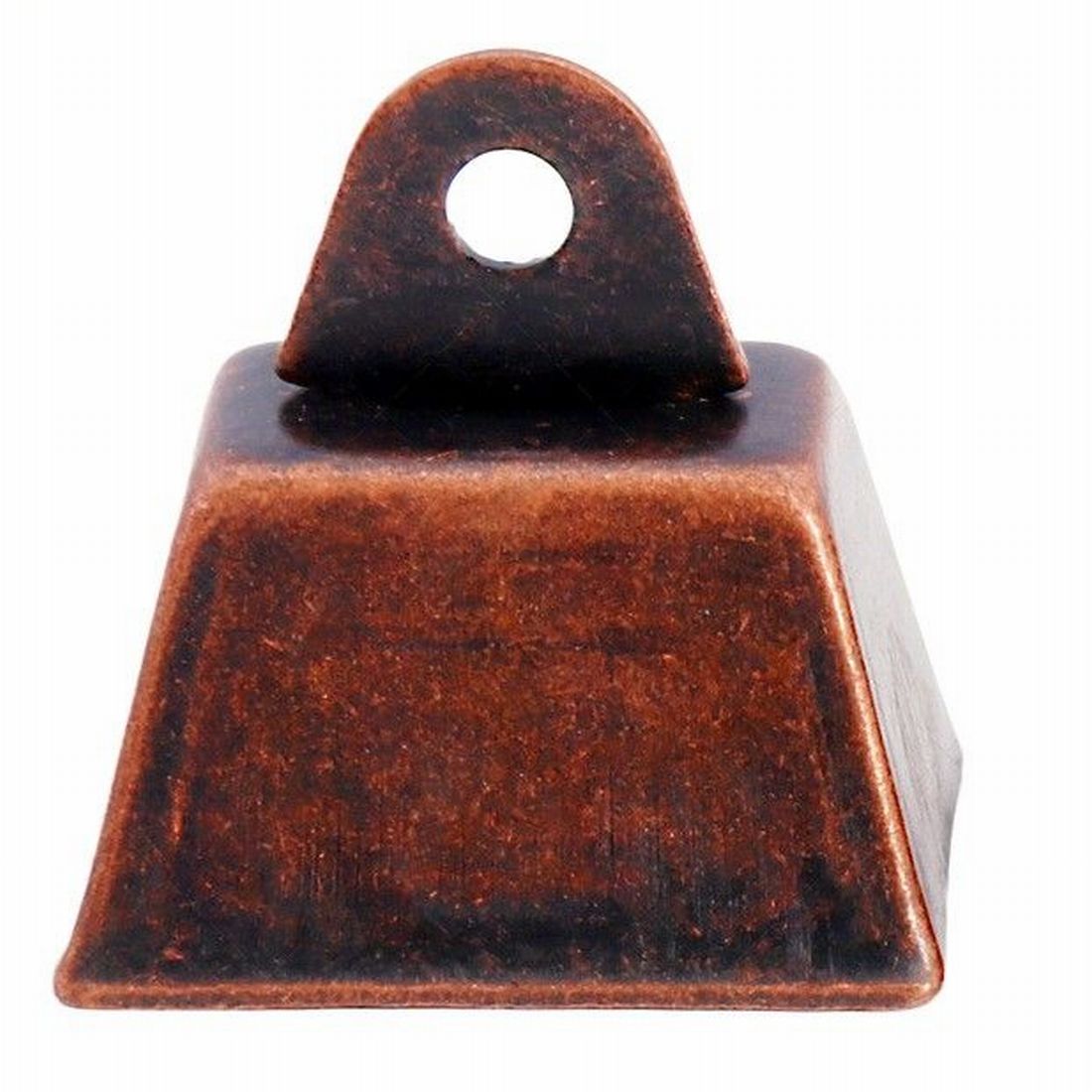 熊鈴 熊よけ鈴 単品 1個 カウベル 熊よけベル アウトドア 登山 キャンプ 山歩き お出かけ 山菜取り ハイキング 釣り トレッキング 防災 スクエア 四角 小ぶり 小さめ 大音量 響く ベアーベル 護身用 ベルのみ レトロ クラシック シンプル