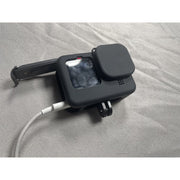 GoPro用シリコンカバー レンズカバー ゴープロ gopro 12 11 10 9 落下防止 傷防止 保護ケース レンズキャップ 無地 シンプル