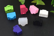 コネクタカバー 5個セット LANケーブルポート保護キャップ LANコネクタ保護キャップ PC周辺アクセサリー シリコン パソコンアクセサリー 保護カバー 蓋 フタ 防塵 ほこり予防 ノートPC ダストカバー 単色 シンプル 便利グッズ